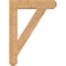 Ekena Millwork Traditional Craftsman Smooth Bracket w/ Offset Brace, Western Red Cedar, 7 1/2"W x 32"D x 44"H BKT0806X32X44TRA04SWR - alternate 3
